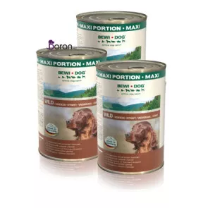 کنسرو سگ بوی داگ گوشت تکه‌ای شکار (1/2 کیلوگرم)