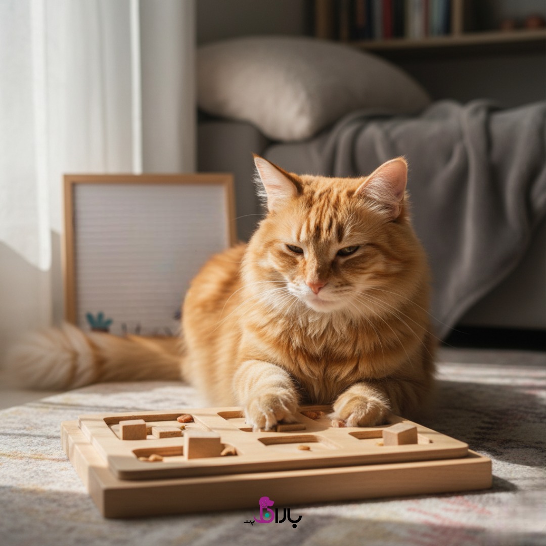 بی قراری گربه