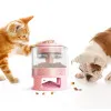 ظرف غذای مخزن دار سرگرم کننده سگ و گربه Pet Fun Food Catapult - Round