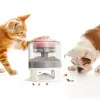 ظرف غذای مخزن دار سرگرم کننده سگ و گربه Pet Fun Food Catapult - Round