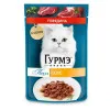 پوچ گربه گورمه پرله گوشت بره در سس Purina Gourmet Perle Pouch Lamb In Sauce 75g