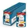 پوچ گربه گورمه پرله گوشت بره در سس Purina Gourmet Perle Pouch Lamb In Sauce 75g