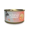 کنسرو شسیر سیلور مرغ در سس : Schesir Chicken in broth 70g in can