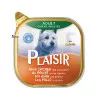 کنسرو سگ پلایزر حاوی گوشت مرغ و سبزیجات (300 گرم)