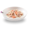 کنسرو شسیر  فیله مرغ و میگو در سس (70 گرم)