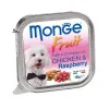 خوراک سگ مونژه حاوی گوشت مرغ و تمشک (100 گرم)