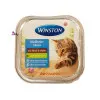 ووم گربه وینستون گوشت گاو و مرغ و آلوئه ورا