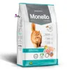 غذای گربه بالغ مونلو مرغ و ماهی (1 کیلوگرم)