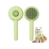 برس سگ و گربه با دکمه تخلیه مدل همبرگر Hamburger Comb Cats & Dogs