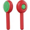 برس سگ و گربه با دکمه تخلیه مدل همبرگر Hamburger Comb Cats & Dogs