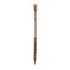 قلاده گردنی چرم سگ طرح پوست ماری سایز متوسط Leather Pet Collar Size M 