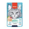 پوچ گربه ونپی مرغ و ماهی تن در سس گریوی Wanpy Stew Tuna In Gravy، 