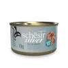 کنسرو شسیر سیلور مرغ در سس : Schesir Chicken in broth 70g in can