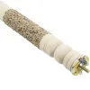 چوب خط دار ساده و زبر دوطرفه نشیمنگاه پرنده  Rough Wood Bird House Toy