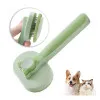 برس سگ و گربه با قابلیت تخلیه مو طرح گربه Rectangle Cathead Self Cleaning Grooming Brush for Pet