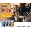 بستنی گربه گنالرز صدف آبی و تورین Gnawlers Smooth & Creamy Lickable Cat Treat Mussel Flavour Mega Pack 
