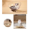 جای خواب شیشه ای گربه مدل فضایی Space Capsule Cat Bed