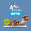 پوچ گربه فلیکس منتخب انواع ماهی در ژله پک اورجینال Felix Original Fish Selection in Jelly Wet Cat Food 