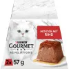 دسر گربه گورمت موس گوشت در سس  2 عددی