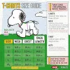 لباس سگ طرح اسنوپی ZoozPets Snoopy T-Shirt (Graphite/Hug)