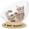 جای خواب شیشه ای گربه مدل فضایی Space Capsule Cat Bed