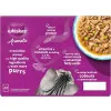 پوچ گربه ویسکاس منتخب انواع ماهی معطر لذیذ در سس سبزیحات پک اورجینال WHISKAS® 1+ Aromatic Seafood Delight Selection In Gravy
