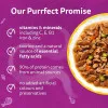 پوچ گربه ویسکاس منتخب انواع مرغ معطر بی نظیر در سس سبزیحات  WHISKAS® 1+ Aromatic Purrfect Poultry Selection