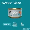 کنسرو شسیر سیلور مرغ در سس : Schesir Chicken in broth 70g in can