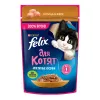 پوچ بچه گربه فلیکس مرغ در ژله :: Felix Junior Chicken