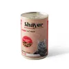 کنسرو غذای گربه شایر با طعم گوشت Shayer Chunky Beef وزن 400 گرم