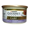 کنسرو گربه گورمه گلد بره و نخودفرنگی Purina Gourmet gold Lamb & Green Beans 85g