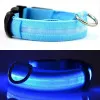 قلاده گردنی سگ با چراغ ال ای دی Dog Collar With LED light Size L