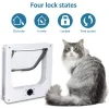 درب تردد سگ و گربه سایز Cat 4-way Flap Door - XL