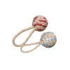 اسباب بازی توپ کنفی با بند کوتاه Hemp Ball Toy With String