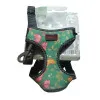 قلاده شکمی سگ کوچک و گربه همراه با بند اسکارلت Scarlet Harness With Band