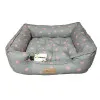 جای خواب مستطیلی طرحدار مدل کژوال پتیوو Peteevoo Casual Pet Bed-Size M