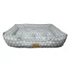 جای خواب مستطیلی طرحدار مدل کژوال  پتیوو Peteevoo Casual Pet Bed-Size L