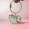 جاکلیدی با مخزن موی گربه Keychain With Cat Hair Container
