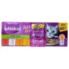 پوچ گربه ویسکاس مرغ و ماهی کاد Whiskas Tasty Mix Chicken & Cod