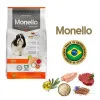 غذا خشک سگ بالغ نژاد کوچک مونلو با طعم مرغ (1 کیلوگرم فله)  Monello Adult Dog Food Small Breed Chicken 1kg