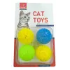 اسباب بازی گربه توپ کریستالی پک (4عددی) Crystal Ball Cat Toy Pack of 4