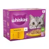 پوچ گربه ویسکاس گوشت پرندگان در ژله پک اورجینال Whiskas 1+ Poultry Feasts in Jelly