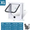 درب تردد گربه و سگ سایز Cat 4-way Flap Door - XL