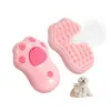 برس و ماساژور بخار گربه و سگ شارژی طرح پنجه Electric Vapor Spray Massage Brush-Paw