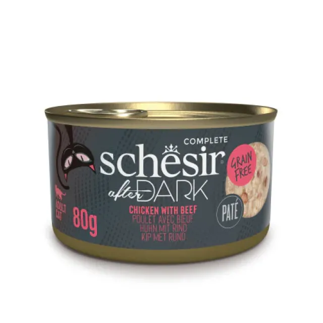 کنسرو شسیر افتر دارک مرغ و بیف در سس : Schesir After Dark Chicken With Beef