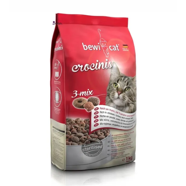 غذای گربه بوی کت مخلوط پت شاپ پاسداران bewi cat