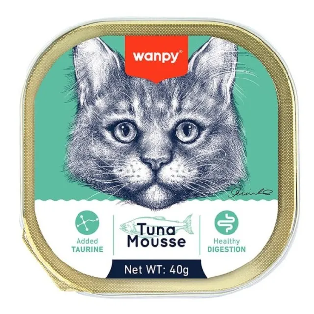 ووم گربه ونپی با طعم ماهی تن Wanpy Tuna Mousse 40g