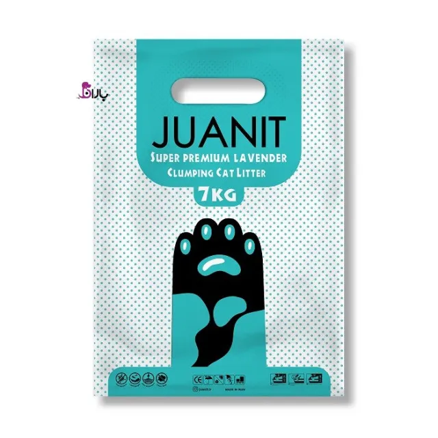 خاک توالت گربه سوپر پریمیوم ژوانیت با عطر گل لوندر