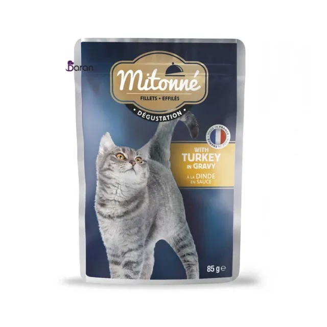 پوچ گربه میتونه حاوی بوقلمون (100 گرم)