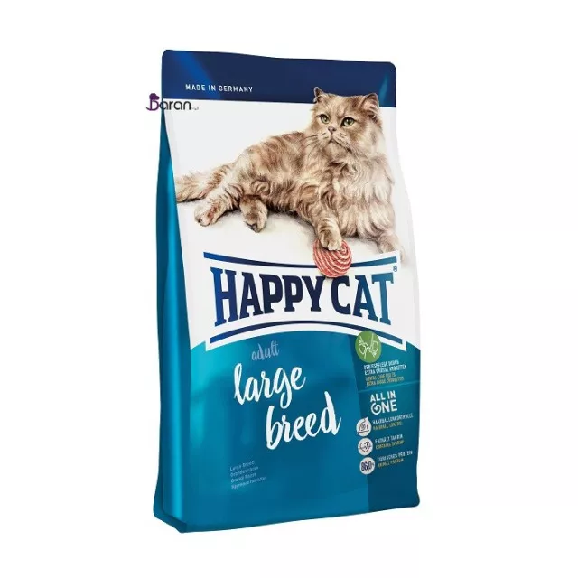 غذای گربه بالغ نژاد بزرگ هپی کت (1/5 کیلوگرم)